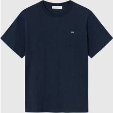 Wood Wood T-shirts Wood Wood Essential Sami classic T-shirt navy 20005711-2491