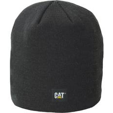 Cat erpillar Logo Knitted Beanie Black