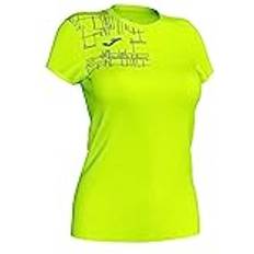 Amarillo - Mujer Camisetas Joma Camiseta Manga Corta Elite VIII - Amarillo Flüor