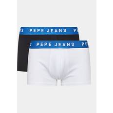 Pepe Jeans Badbyxor för män förpackning med 2 Vitt