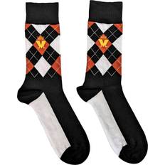 Madness 7 UK-11 UK, Black/Orange Unisex Adult Diamond Logo Socks