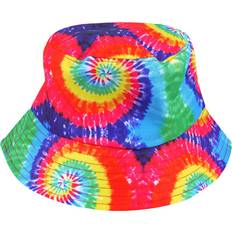 Canvas - Unisex Hats Henbrandt Unisex Adult Rainbow Gay Pride Tie Dye Bucket Hat