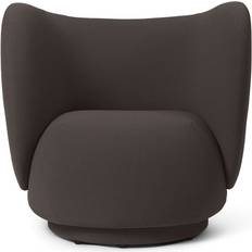 Ferm rico stol ferm LIVING Rico Grain Chocolate Loungestol