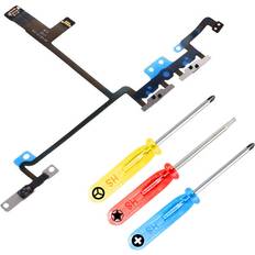 Replacement Buttons Mmobiel Mute Silent Button Connection Flex Cable Repair Kit for iPhone X