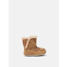 Moon Boot Indendørssko Moon Boot Crib Suede - Whiskey