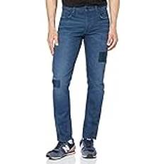 G-Star G-STAR RAW herr Jeans 3301 Slim Fit, Blå sliten Rivulet Patch Restored Cc 30L