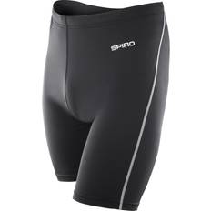 Stoff Shorts Spiro Bodyfit Performance Base Layer Shorts Black