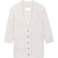 Cashmere Cardigans Zadig & Voltaire Betsy ecru