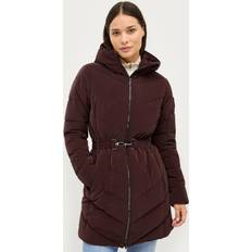 Parkacoat Gold Velvet Light Padded Parka Brun