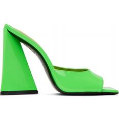 Green Heeled Sandals The Attico Devon Mules