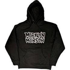 Marilyn Manson Classic Logo Hoodie - Black