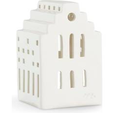 Kähler Fyrfadsstager Kähler Door Tealight Church White Fyrfadsstage 7.8cm