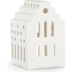 Hvite Lyslykter Kähler Door Tealight Church White Lyslykt 7.8cm