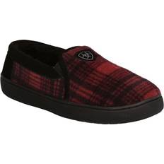 Men - Red Slippers Ariat Lincoln Slippers for Men Red Plaid 12M