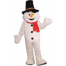 Costumes Snowman Plush Economical Mascot Adult Costume