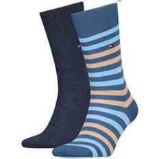 2 pcs Socks Tommy Hilfiger 2-Pack Classics Stripe Socks DARK BLUE UK9-12