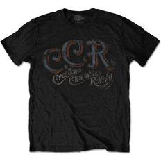 Transparent T-shirts Creed CCR Band Logo T Shirt - Black