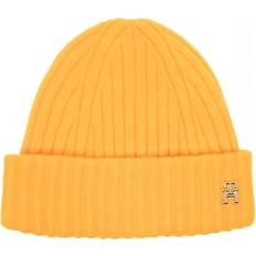 Tommy Hilfiger fluffy beanie Yellow One