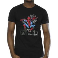 Spider-Man Spiderman, Herren, Shirt, Totally Amazing TShirt, Schwarz