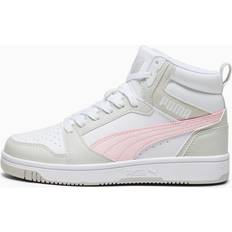 Puma Zapatillas Puma Rebound V6 Mid Jr - White/Frosty Pink/Gray