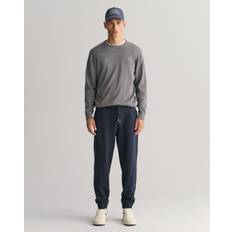 Gant Uomo Pantaloni Gant Jogging en coton mélangé Taille - Navy