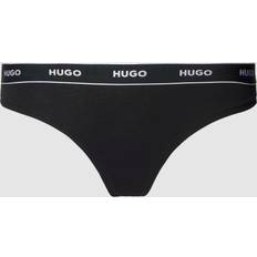 Cotton - Women Men's Underwear HUGO Pick Your Pair Thong Black for £35, Black, Xxxl, Women Black