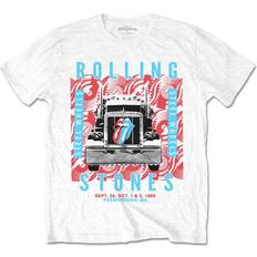 Stål T-shirts ROCK OFF The Rolling Stones: Unisex T-Shirt/Steel Wheels XX-Large