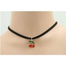 Jewelry Gothic Collar Cherry Moon Necklace Statement Necklace Women Pendant Necklace Bijoux Homme Multicoloured