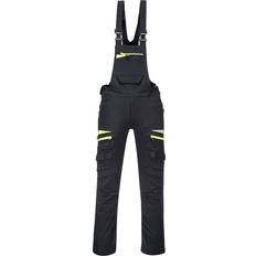 3XL Overalls Portwest DX4 Work Bib and Brace Black