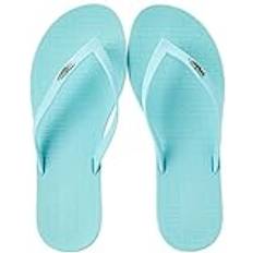 Melissa Flip-Flops Melissa Damen Sun Venice Ad Flache Sandale, blau