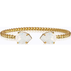 Opaler Armband Caroline Svedbom Mini Drop Bracelet Gold White Opal