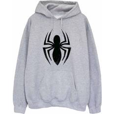 Spider-Man Ultimate Spider Logo Hoodie Grey