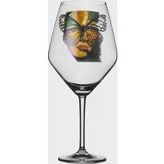 Multicoloured Wine Glasses Carolina Gynning Golden Butterfly Wine Glass 75cl