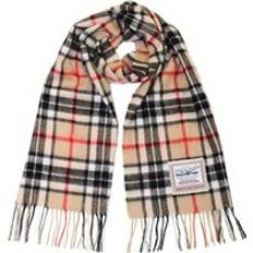 Heritage 100% Pure Wool Tartan Scarf Camel One
