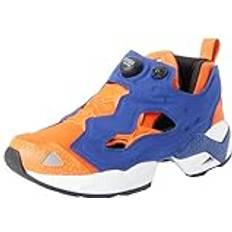 Reebok Unisex Instapump Fury Sneaker, Smash Orange S23 R Classic Cobalt Core Black