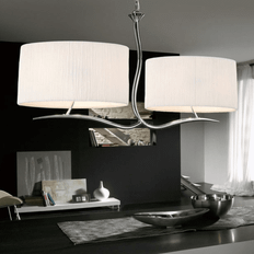 D Pendant Lamps Inspired Lighting Eve 2 Arm 4 Pendant Lamp