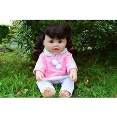 Knights Dolls & Doll Houses Sammar Gifts 18" Large Stacey English White Knight Baby Vinyl Doll Outfit Heavy