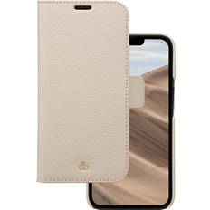 dbramante1928 New York iPhone 13 plånboksfodral beige