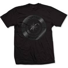 Silver - Unisex Överdelar Marvel Marvel Comics: Unisex T-Shirt/Captain Marvel Silver Circle XX-Large
