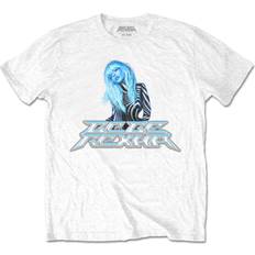 Bebe Bebe Rexha Silver Logo T Shirt - White