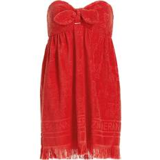 Zimmermann Kleider Zimmermann Minikleid Alight aus Frottee Rot