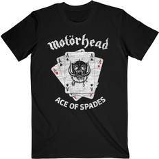 Motörhead Flat War Pig Aces T Shirt - Black