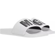 Waterproof Heels & Pumps MSGM Sandals Slides white Sandals for ladies