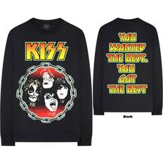 Kiss Long Sleeve T-Shirt You Wanted The Best Back Print - Unisex