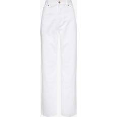 Women - Wool Jeans Valentino High-rise wide-leg jeans white