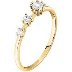 Diamant - Or Bagues Live Diamond Bague pour femme LDY023118016 375 Or jaune recylé Or Jaune