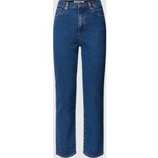 Damen - W38 Jeans Armedangels Slim Fit Jeans mit Label-Patch Modell 'LEJAANI' in Jeans, Größe