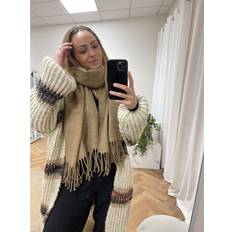 Marta Du Chateau Accessoarer Marta Du Chateau dame tørklæde 171419 Beige