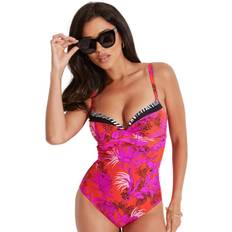 B Swimsuits Pour Moi Womens 20709 In The Mix Control Swimsuit Multicolour Elastane