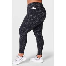 Leopard - Women Tights Sweaty Betty Power Reflective 7/8 Gym Leggings, Black, Women's